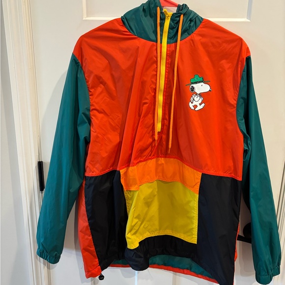 Peanuts | Tops | Peanuts Park Ranger Snoopy Windbreaker | Poshmark